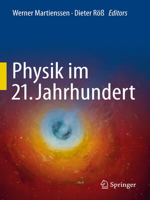 cover image of Physik im 21. Jahrhundert